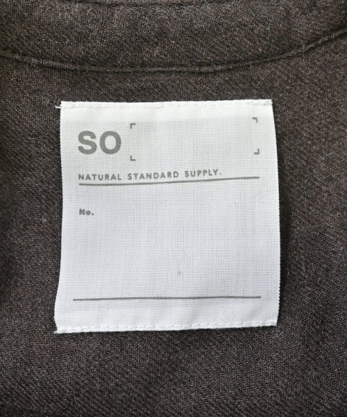 STANDARD SUPPLY（スタンダードサプライ）カジュアルシャツ 茶 サイズ:F レディース/2200635929105