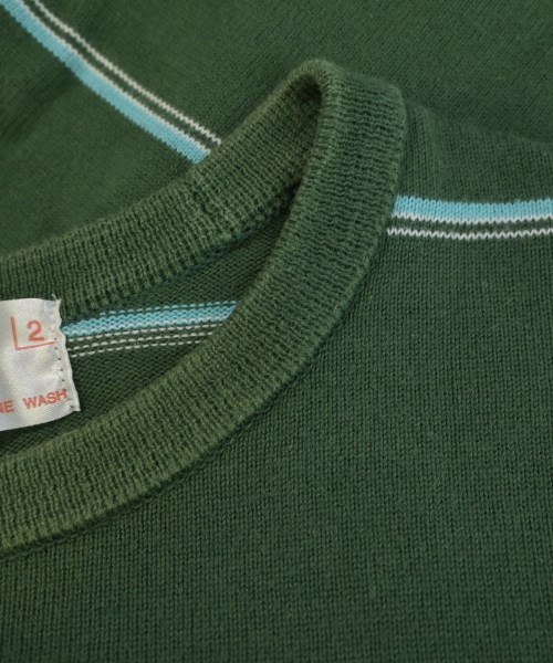 NECESSARY OR UNNECESSARY（ネセサリーオアアンネセサリー）Tシャツ・カットソー 緑 サイズ:2(M位) メンズ/2200622394114