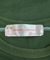 NECESSARY OR UNNECESSARY（ネセサリーオアアンネセサリー）Tシャツ・カットソー 緑 サイズ:2(M位) メンズ/2200622394114