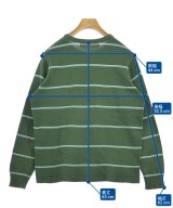 NECESSARY OR UNNECESSARY（ネセサリーオアアンネセサリー）Tシャツ・カットソー 緑 サイズ:2(M位) メンズ/2200622394114