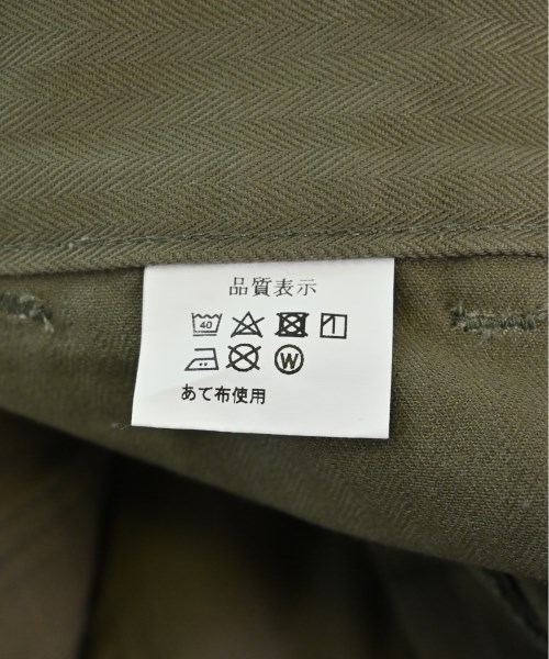 NECESSARY OR UNNECESSARY（ネセサリーオアアンネセサリー）その他 カーキ サイズ:S メンズ/2200542854071