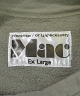 NECESSARY OR UNNECESSARY（ネセサリーオアアンネセサリー）スウェット カーキ サイズ:XL メンズ/2200675663212