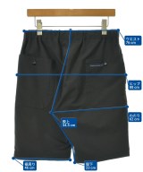 NECESSARY OR UNNECESSARY（ネセサリーオアアンネセサリー）ショートパンツ 黒 サイズ:2(M位) メンズ/2200694452293