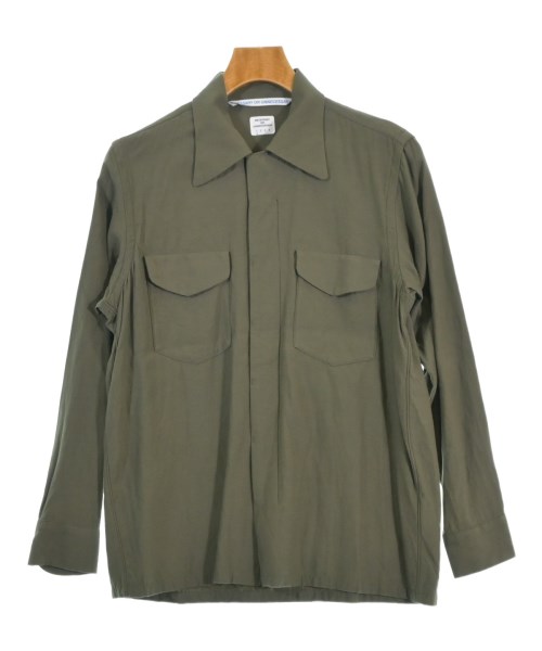NECESSARY OR UNNECESSARY(ネセサリーオアアンネセサリー)カジュアルシャツ カーキ サイズ:1(S位)/2200665872037
