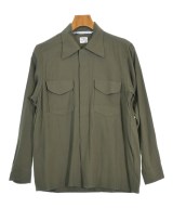 NECESSARY OR UNNECESSARY（ネセサリーオアアンネセサリー）カジュアルシャツ カーキ サイズ:1(S位) メンズ/2200665872037