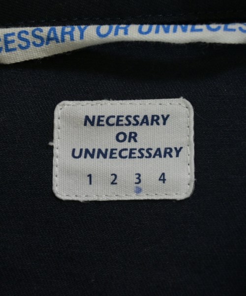 NECESSARY OR UNNECESSARY（ネセサリーオアアンネセサリー）その他 紺 サイズ:3(L位) メンズ/2200686858041