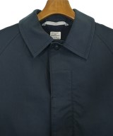 NECESSARY OR UNNECESSARY（ネセサリーオアアンネセサリー）ステンカラーコート 紺 サイズ:2(M位) メンズ/2200684771021