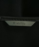 B ability（ビーアビリティ）ブラウス 黒 サイズ:36(S位) レディース/2200669812046