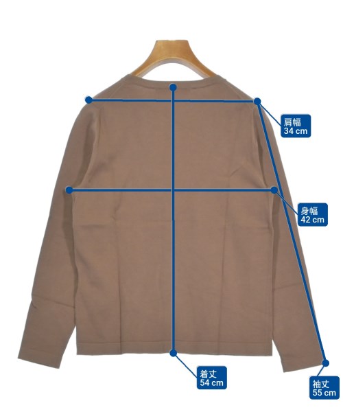 B ability（ビーアビリティ）ニット・セーター 茶 サイズ:38(M位) レディース/2200630579145