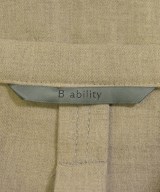 B ability（ビーアビリティ）カジュアルシャツ ベージュ サイズ:38(M位) レディース/2200717294077