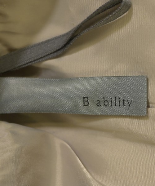 B ability（ビーアビリティ）ロング・マキシ丈スカート ベージュ サイズ:38(M位) レディース/2200717294084