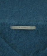 B ability（ビーアビリティ）ニット・セーター 青 サイズ:38(M位) レディース/2200722439036