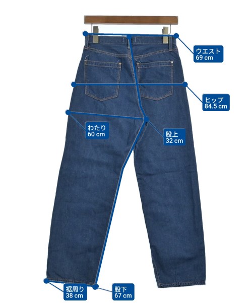 woadblue（ウォードブルー）デニムパンツ 青 サイズ:26(M位) レディース/2200632269020