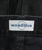 woadblue（ウォードブルー）デニムパンツ 黒 サイズ:23(XS位) レディース/2200615640112