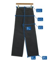 woadblue（ウォードブルー）デニムパンツ 黒 サイズ:23(XS位) レディース/2200615640112