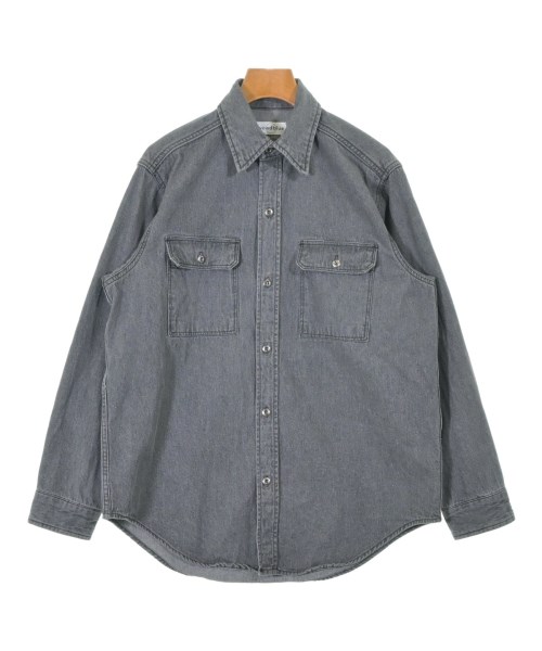woadblue(ウォードブルー)カジュアルシャツ グレー サイズ:XS/2200671960056