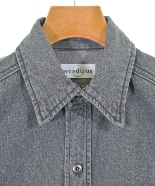 woadblue（ウォードブルー）カジュアルシャツ グレー サイズ:XS レディース/2200671960056