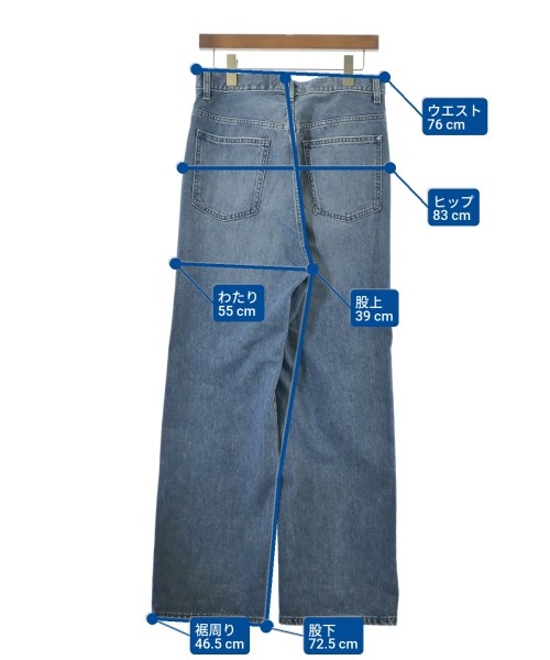 woadblue（ウォードブルー）デニムパンツ 青 サイズ:25(S位) レディース/2200676777017