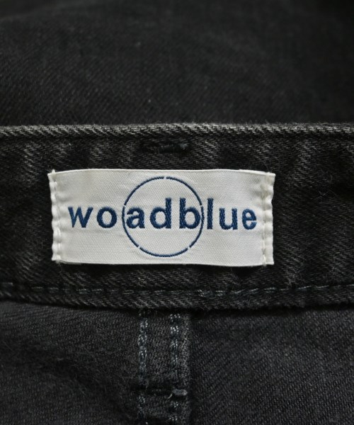 woadblue（ウォードブルー）デニムパンツ 黒 サイズ:23(XS位) レディース/2200713738049