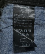 woadblue（ウォードブルー）デニムパンツ 黒 サイズ:23(XS位) レディース/2200713738049