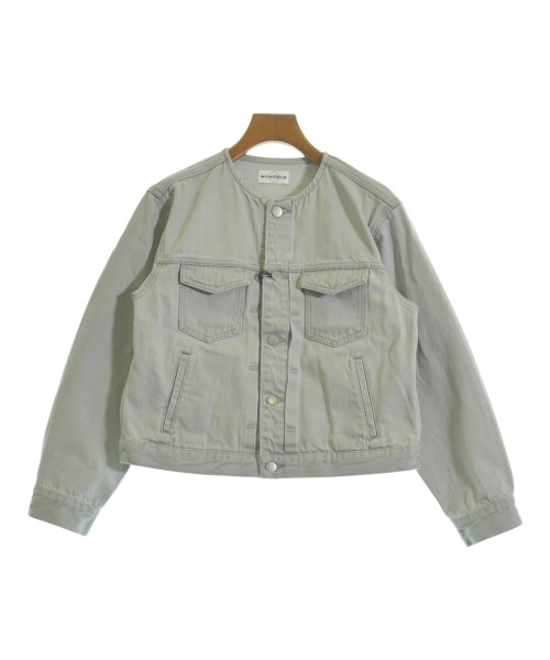 woadblue(ウォードブルー)デニムジャケット グレー サイズ:M/2200633991012