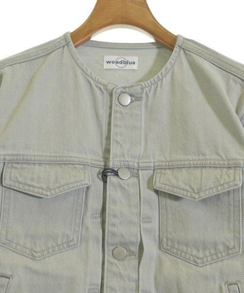 woadblue（ウォードブルー）デニムジャケット グレー サイズ:M レディース/2200633991012