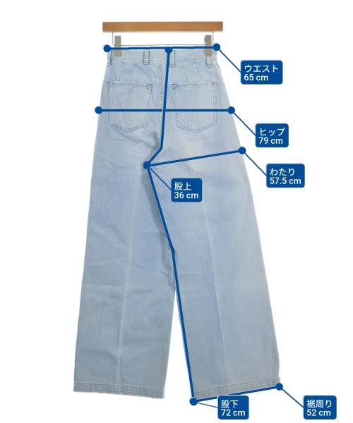 woadblue（ウォードブルー）デニムパンツ 青 サイズ:25(S位) レディース/2200668197052