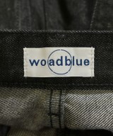 woadblue（ウォードブルー）デニムパンツ 黒 サイズ:23(XS位) レディース/2200720489118