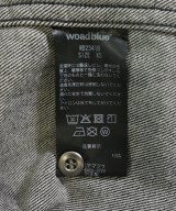 woadblue（ウォードブルー）カジュアルシャツ 黒 サイズ:XS メンズ/2200718272029