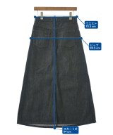 woadblue（ウォードブルー）ロング・マキシ丈スカート 黒 サイズ:S レディース/2200687449149