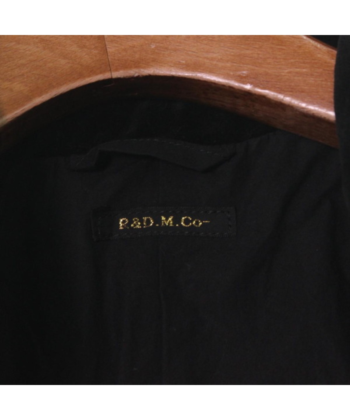 R&D.M.Co（オールドマンズテイラー）ステンカラーコート 黒 サイズ:-（M位） レディース |【公式】ブランド古着・中古通販は