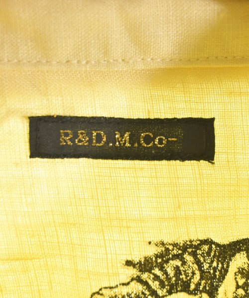 R&D.M.Co（オールドマンズテイラー）シャツワンピース 黄 サイズ:F レディース/2200636712072