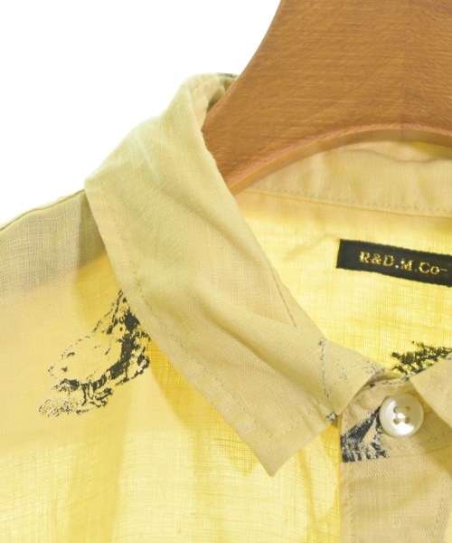 R&D.M.Co（オールドマンズテイラー）シャツワンピース 黄 サイズ:F レディース/2200636712072