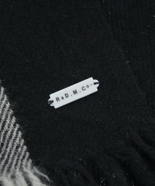 R&D.M.Co（オールドマンズテイラー）マフラー 黒 サイズ:- レディース/2200612537835