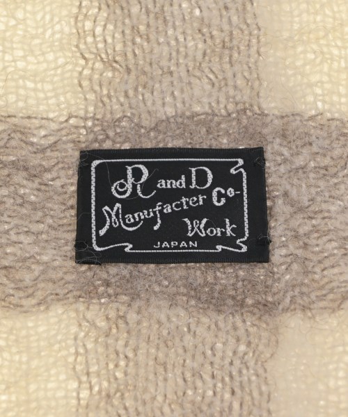 R&D.M.Co（オールドマンズテイラー）ストール 白 サイズ:- レディース/2200622788074