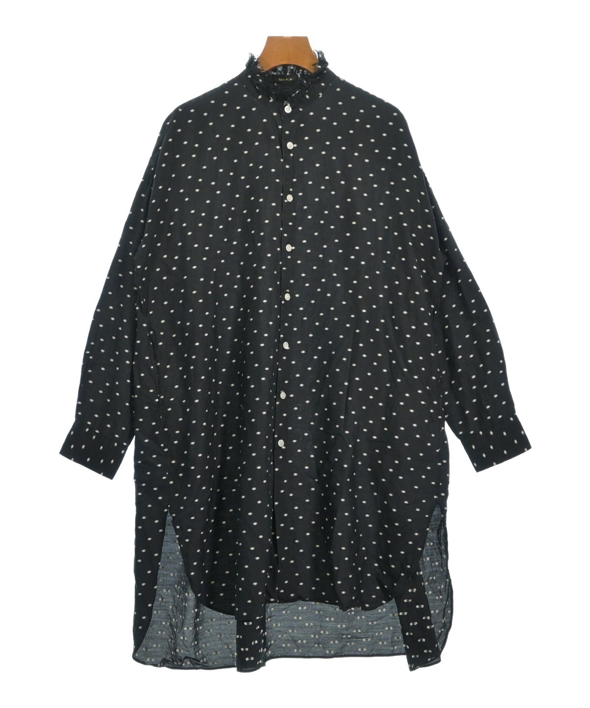R&D.M.Co（オールドマンズテイラー）シャツワンピース 黒 サイズ:F