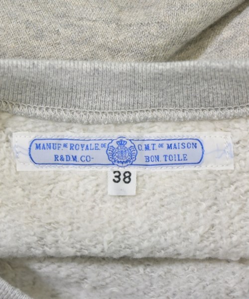 R&D.M.Co（オールドマンズテイラー）スウェット グレー サイズ:38(M位) レディース/2200673665027