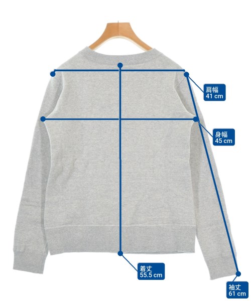 R&D.M.Co（オールドマンズテイラー）スウェット グレー サイズ:-(M位) レディース/2200673665041