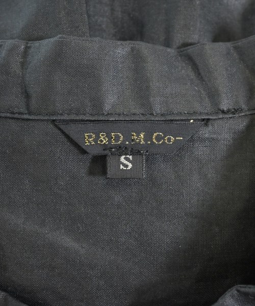 R&D.M.Co（オールドマンズテイラー）シャツワンピース 黒 サイズ:S レディース/2200695695057