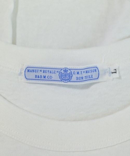 R&D.M.Co（オールドマンズテイラー）Tシャツ・カットソー 白 サイズ:L レディース/2200695695064