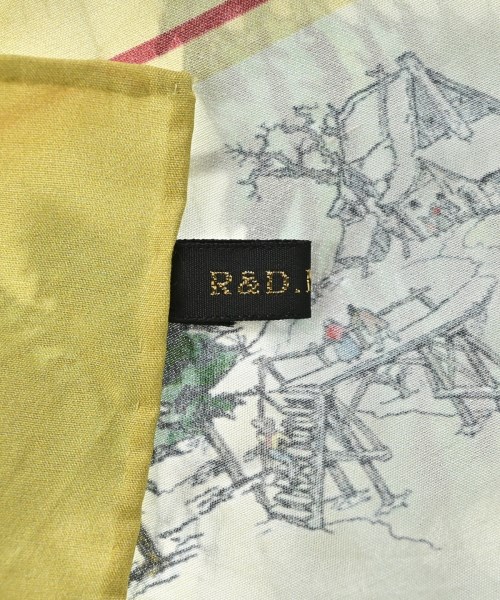R&D.M.Co（オールドマンズテイラー）バンダナ・スカーフ 黄 サイズ:- レディース/2200695695309