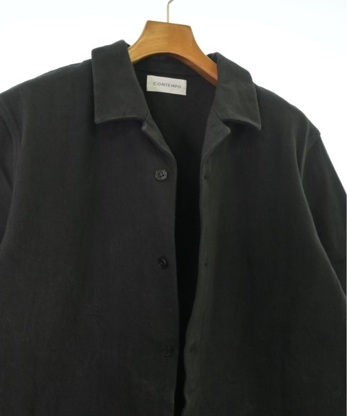 CONTEMPO（コンテンポ）ステンカラーコート 黒 サイズ:-(XL位) メンズ/2200518010012