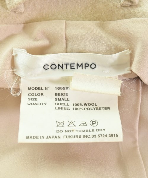 CONTEMPO（コンテンポ）その他 ベージュ サイズ:S レディース/2200659277060