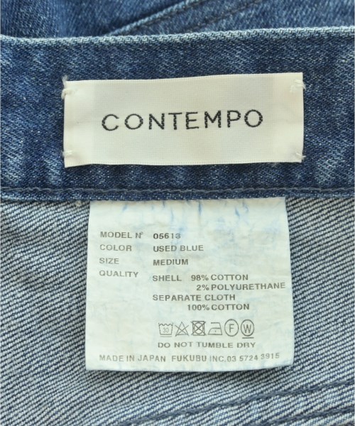 CONTEMPO（コンテンポ）デニムパンツ 青 サイズ:M メンズ/2200715205020