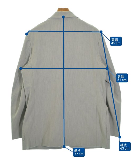 CONTEMPO（コンテンポ）テーラードジャケット グレー サイズ:L メンズ/2200650259027