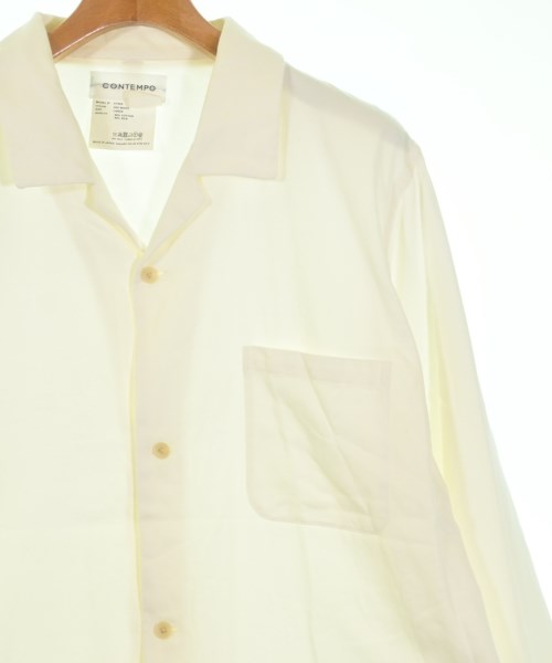 CONTEMPO（コンテンポ）カジュアルシャツ 白 サイズ:L メンズ/2200650259072
