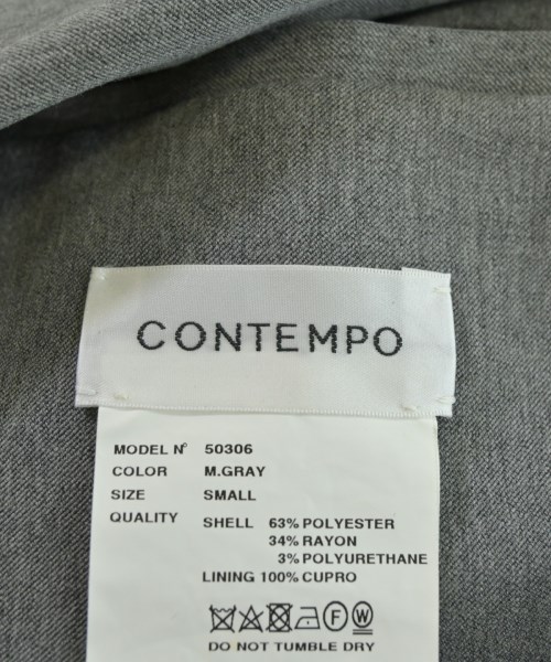 CONTEMPO（コンテンポ）カジュアルジャケット グレー サイズ:S メンズ/2200667387218