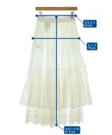 SINME（シンメ）ロング・マキシ丈スカート 白 サイズ:M レディース/2200644745208