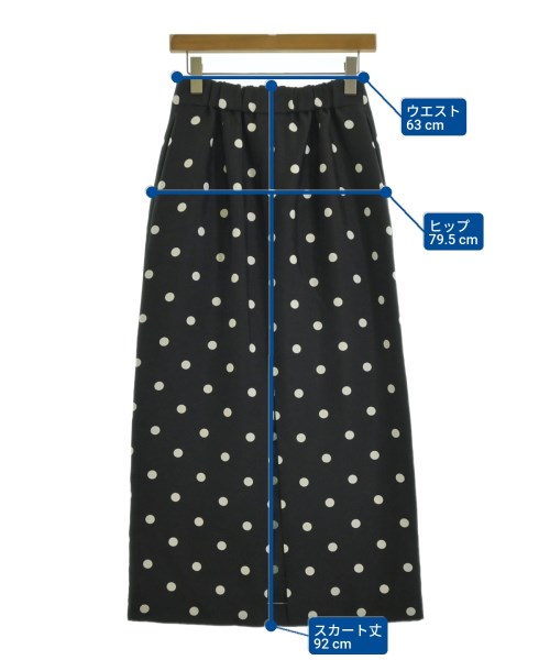 SINME（シンメ）ロング・マキシ丈スカート 黒 サイズ:M レディース/2200644746199