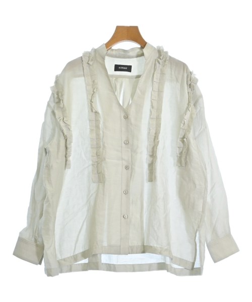 SINME（シンメ）カジュアルシャツ ベージュ サイズ:M レディース/2200631363101
